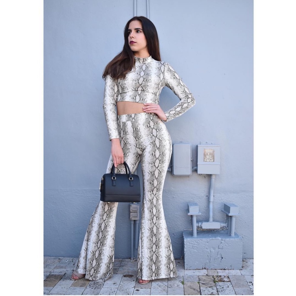 Snakeskin two piece